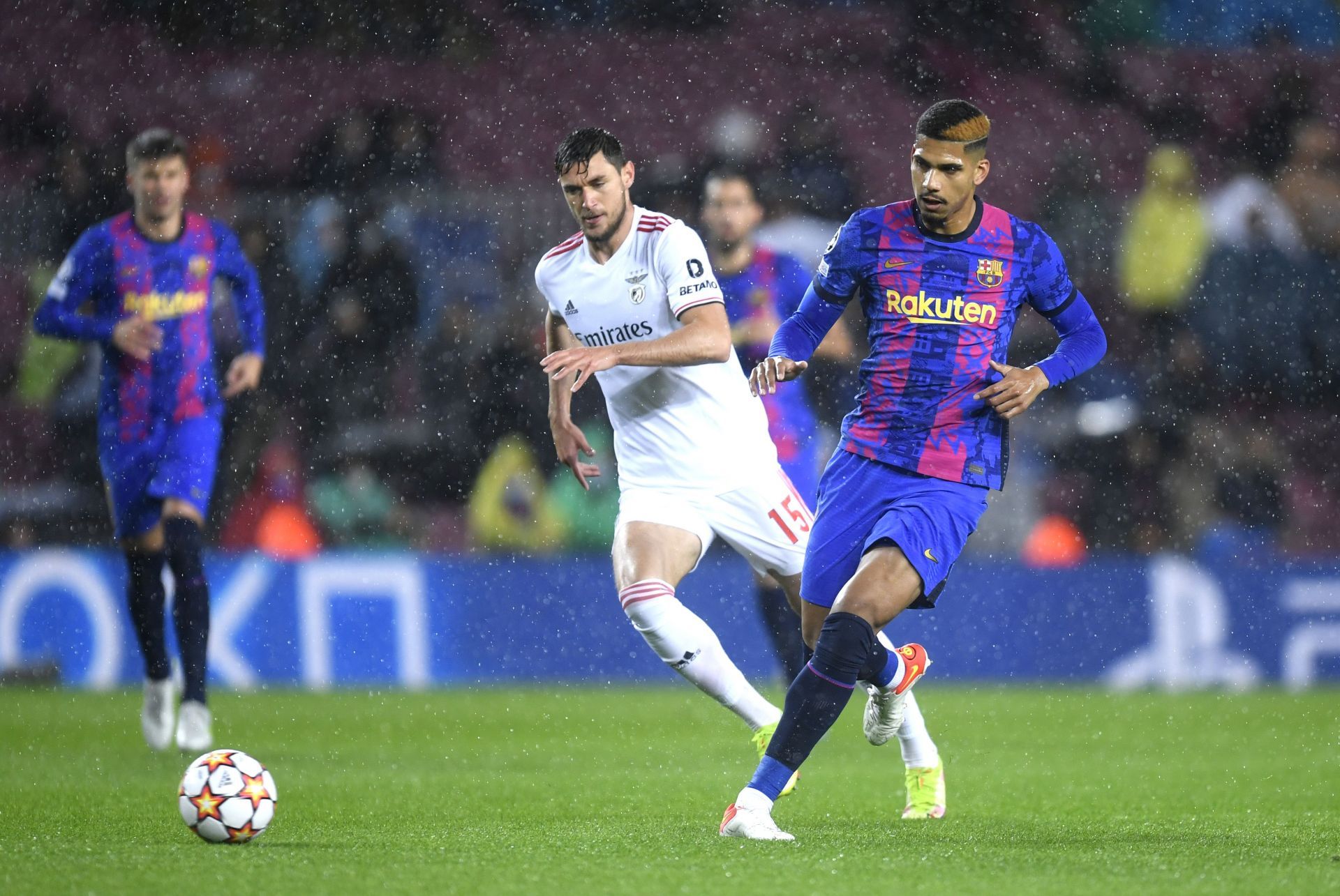 Barcelona centre-back Ronald Araujo