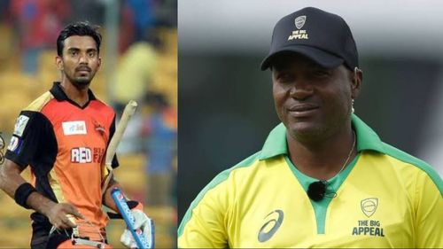 Brian Lara (R) is a big fan of former Punjab Kings captain KL Rahul (L)