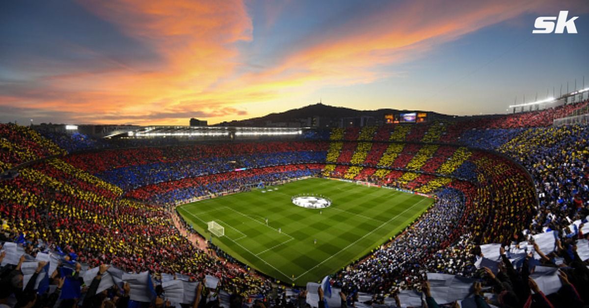 Barcelona&#039;s Camp Nou is an iconic stadium.