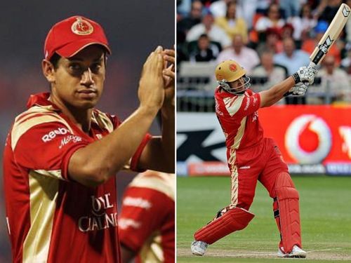 Ross Taylor in RCB colors between 2008 & 2010