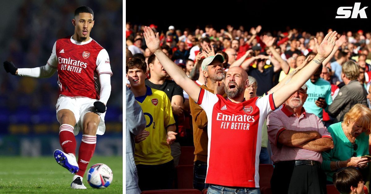 Arsenal fan left stunned by what William Saliba DM&rsquo;d him on Instagram