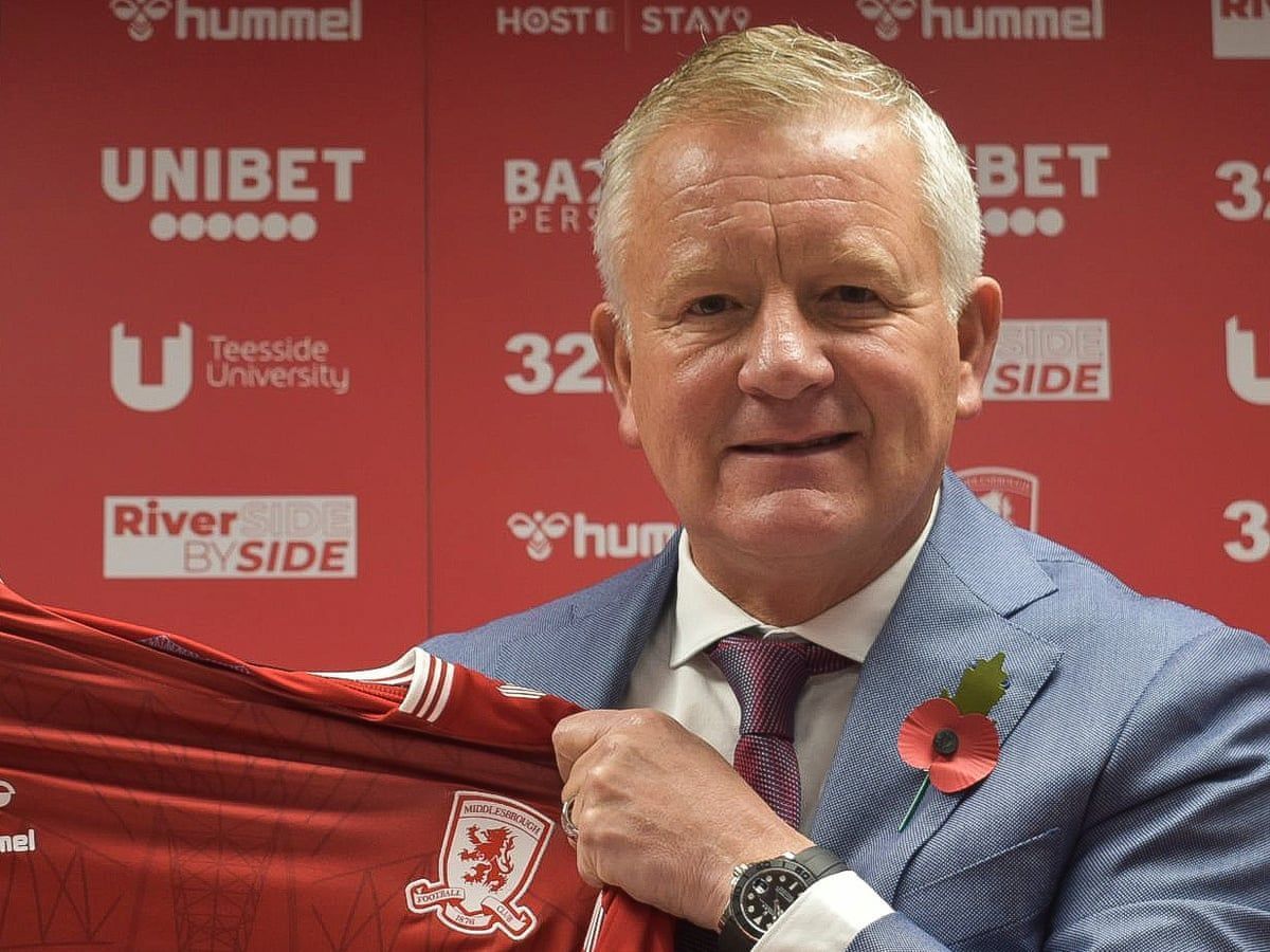 Chris Wilder is resurrecting his career at Riverside Stadium.