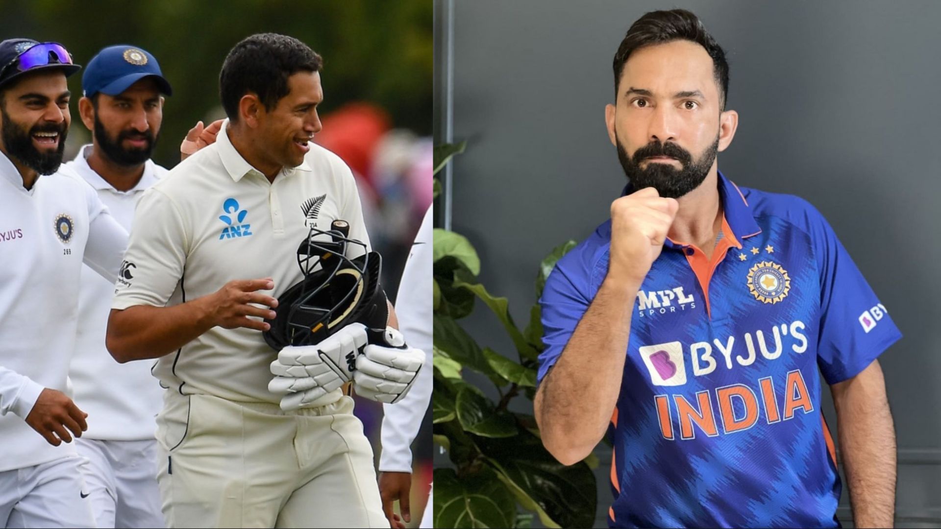 Ross Taylor has announced that he will retire in 2022; Dinesh Karthik (Image Source: Instagram)