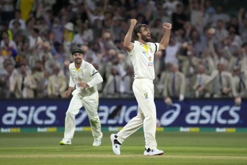 Michael Neser took just two deliveries to have a test wicket against his name.