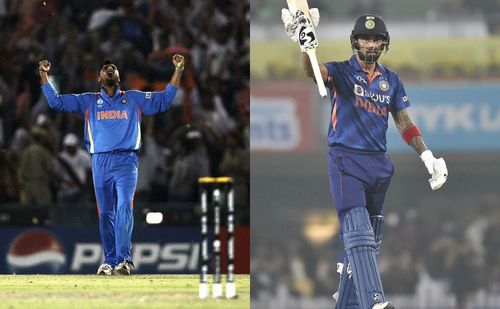 Harbhajan Singh (left) and KL Rahul. Pics: Getty Images