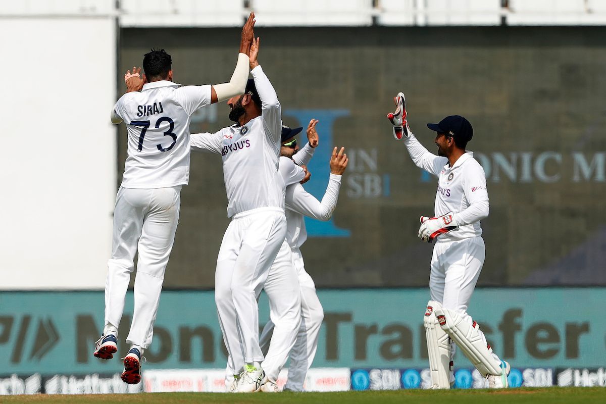  Mohammed Siraj ran through New Zealand's top order with ease