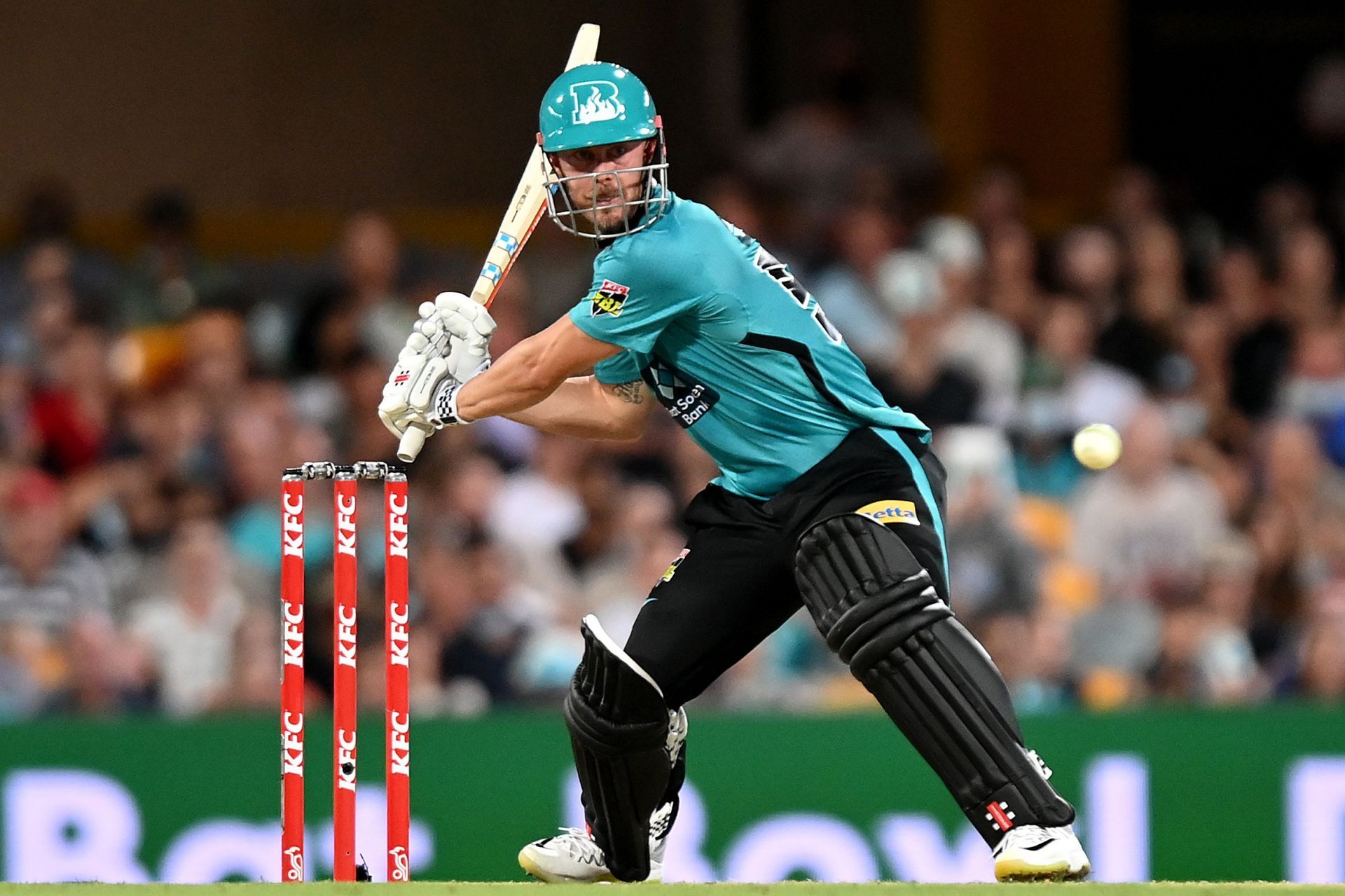 BBL 2021-22 - Heat v Stars, Chris Lynn