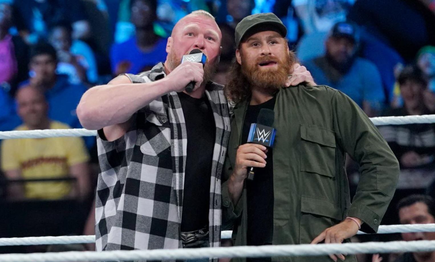 Brock Lesnar returned to WWE SmackDown this week