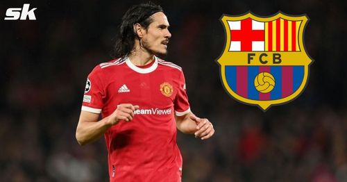 Manchester United's Edinson Cavani could move to Barcelona in January.