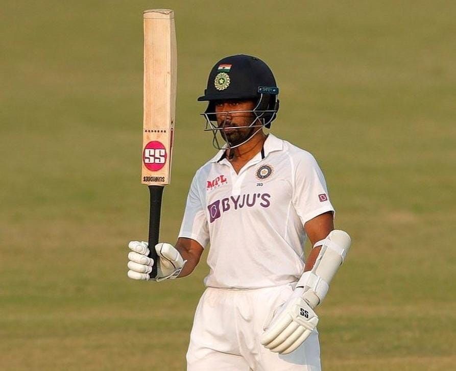 Wriddhiman Saha brought up his sixth Test fifty en route the fighting 61* off 126 balls