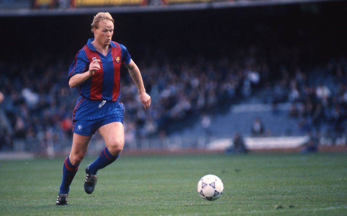 Ronald Koeman of Barcelona.