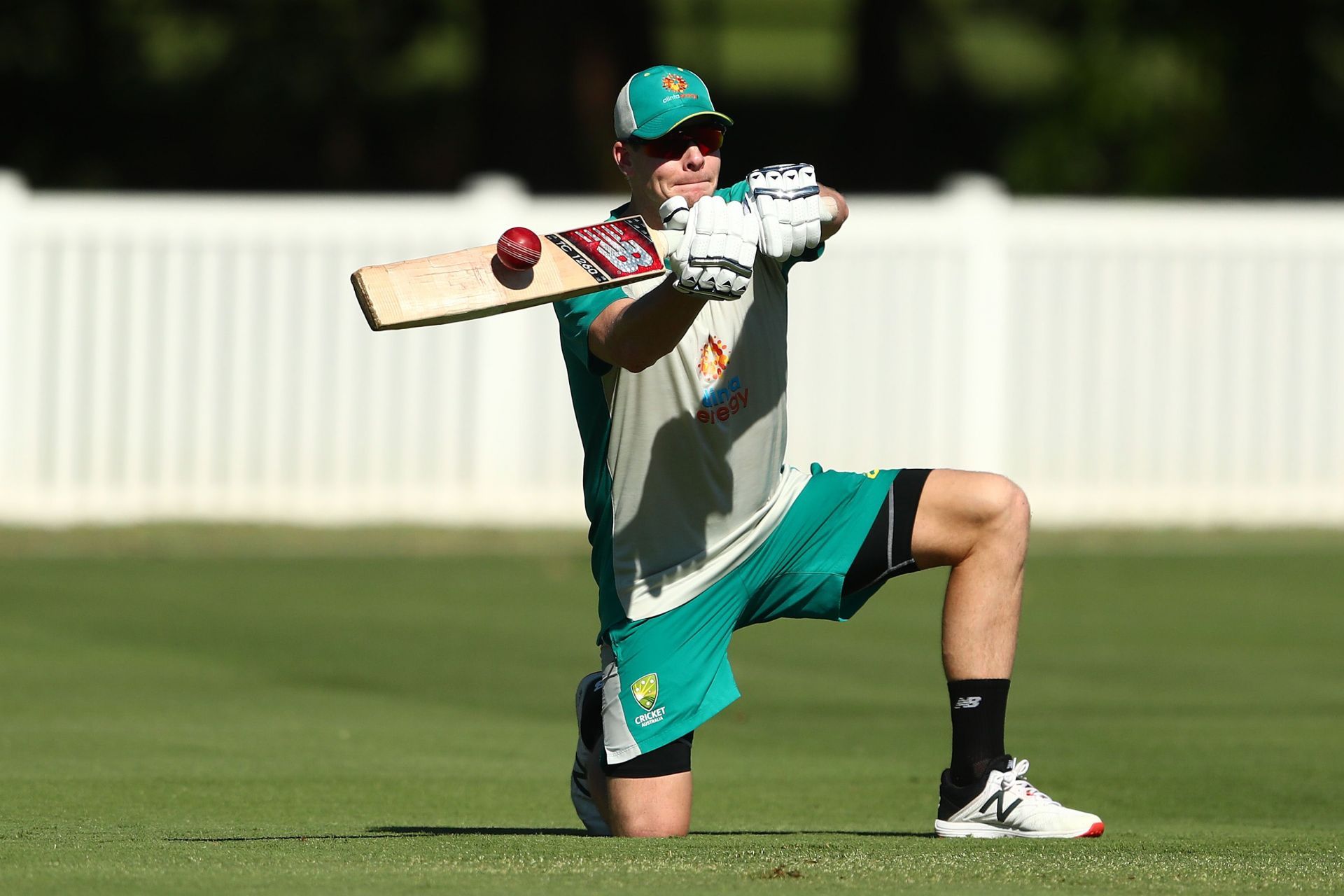 Steve Smith during a practice session. Pic: Getty Images