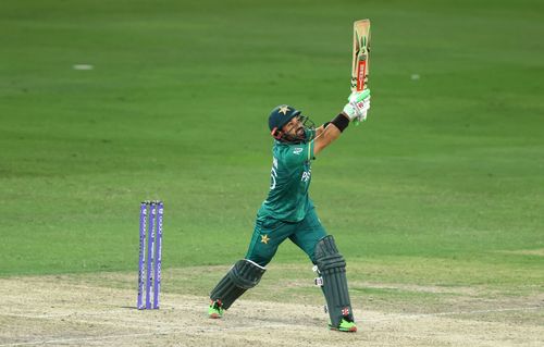 Pakistan’s wicketkeeper-batter Mohammad Rizwan. Pic: Getty Images