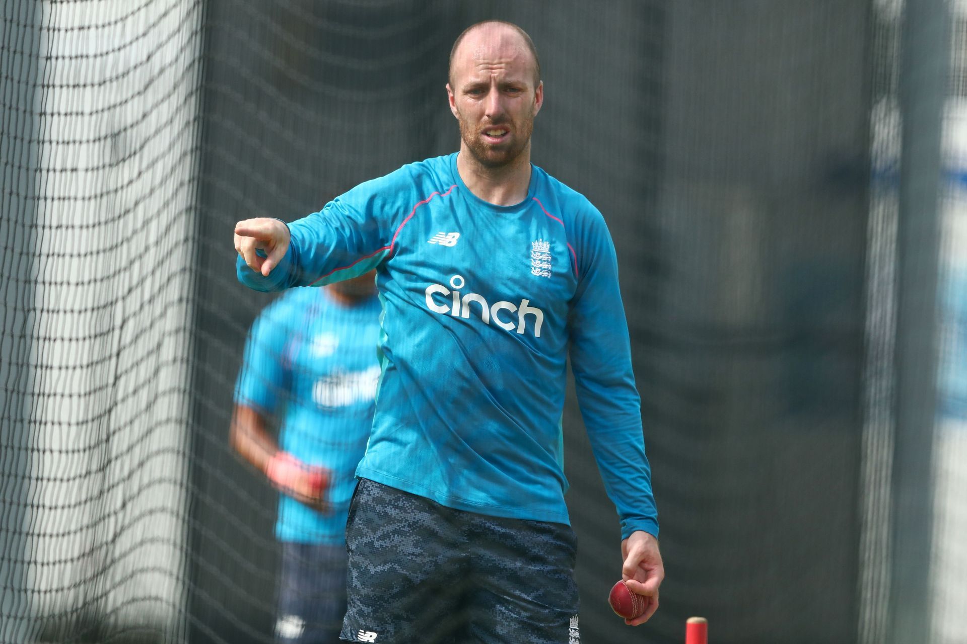 England Nets Session: Jack Leach