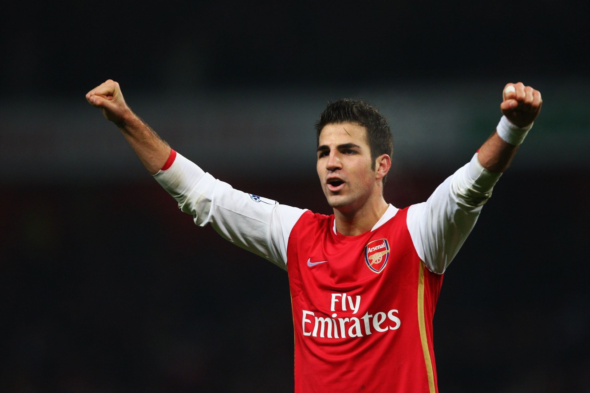 Cesc Fabregas from his Arsenal days