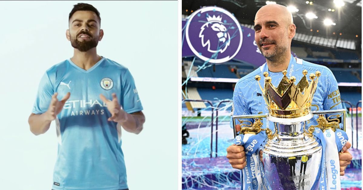 Virat Kohli has a message for Manchester City and Pep Guardiola.