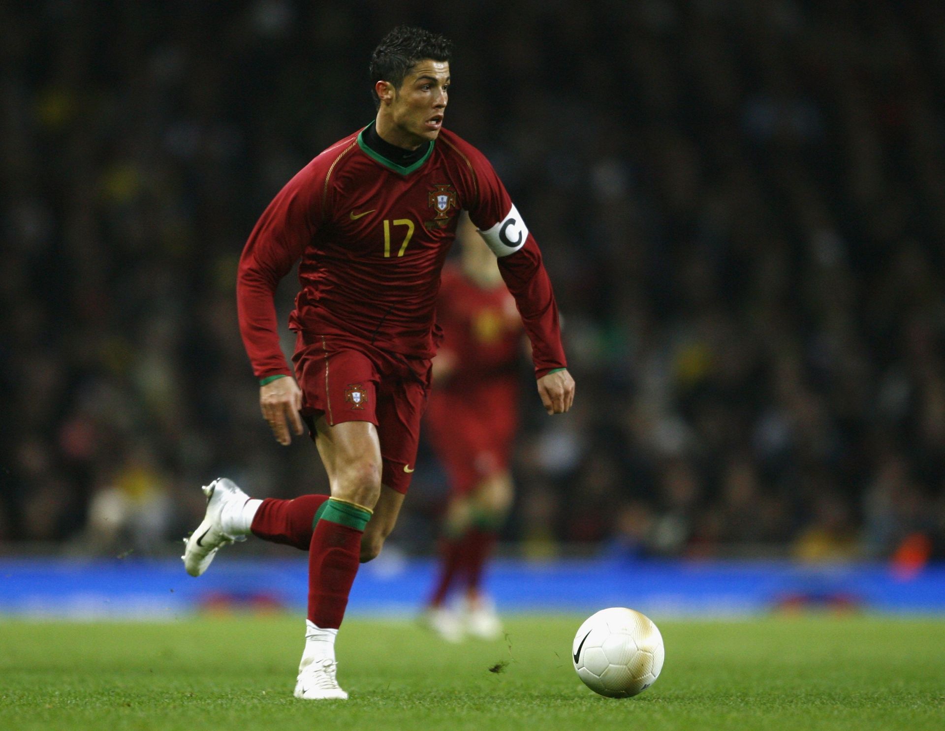 Ronaldo had a fine year with Portugal in 2006 by scoring six goals in total.