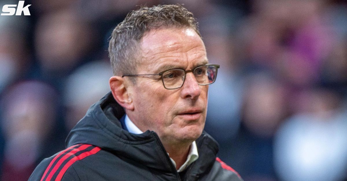 Manchester United boss Ralf Rangnick.