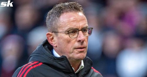 Manchester United boss Ralf Rangnick.