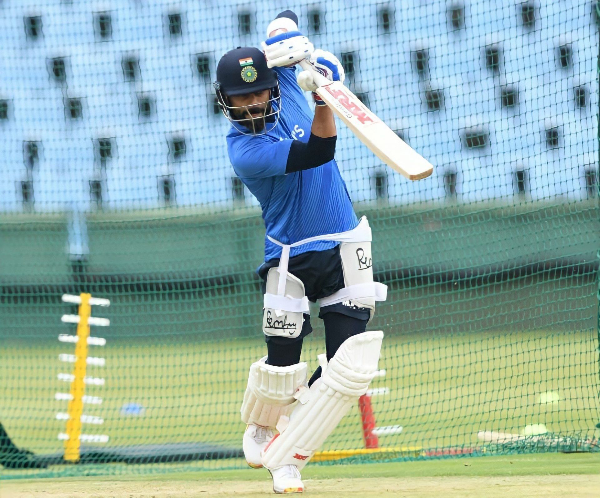 Virat Kohli during a net practice in South Africa