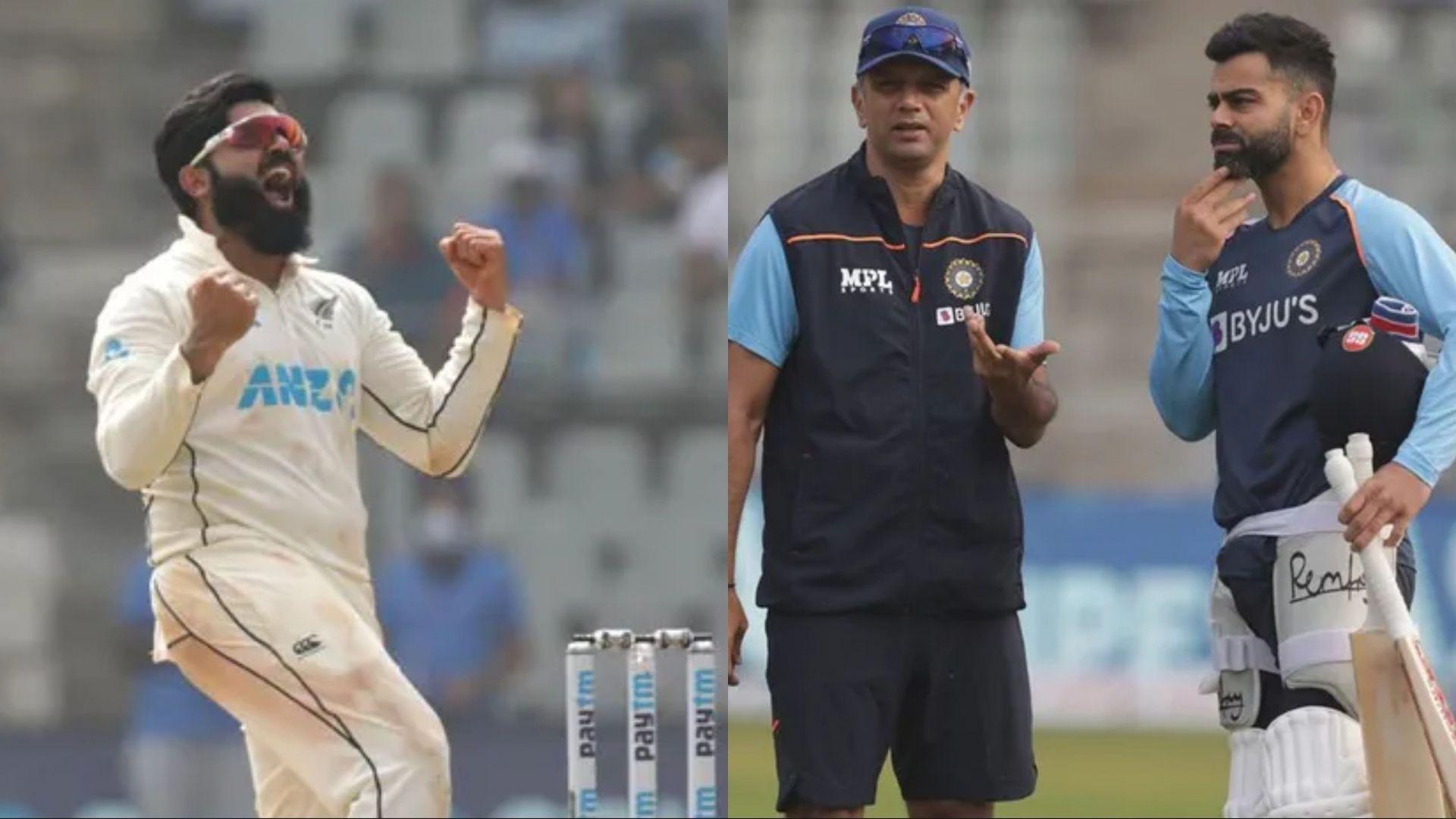 Ajaz Patel wreaked havoc in Mumbai during the 2nd Test against India (Image Courtesy: BCCI)