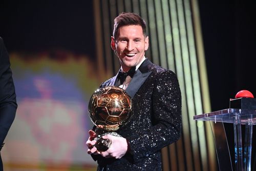 Lionel Messi has won the Ballon d’Or for a record seventh time.