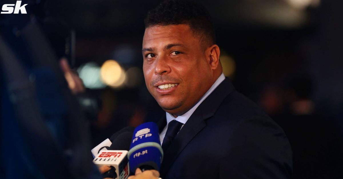 Former Brazil and Real Madrid legend Ronaldo Nazario