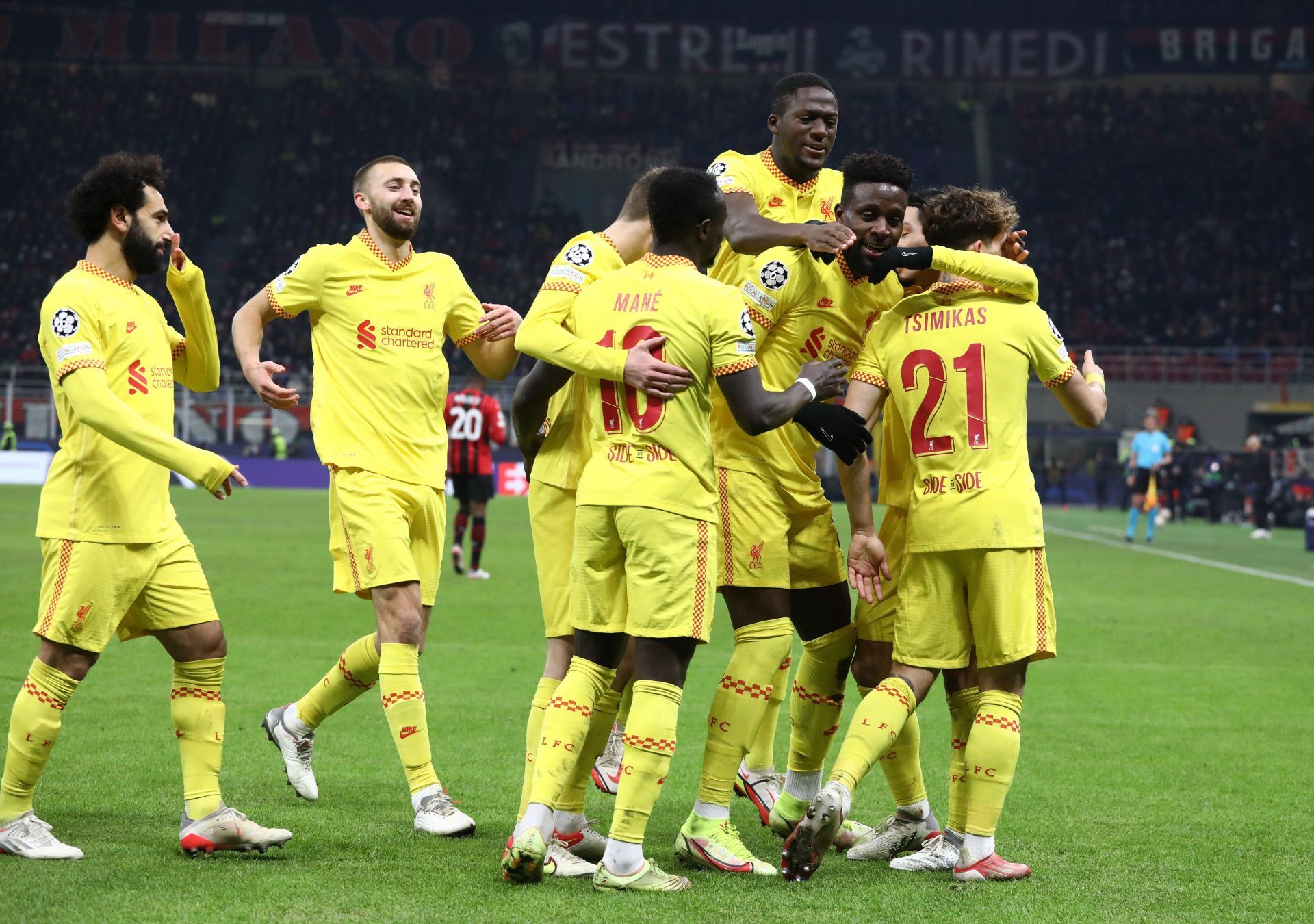 Liverpool made it six wins from six group matches after beating AC Milan.