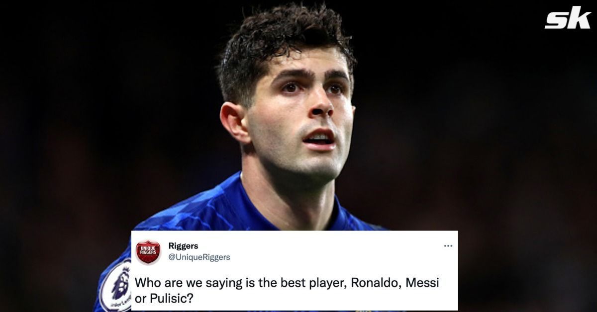 Fans react as Chelsea attacker Christian Pulisic is compared to Messi and Ronaldo