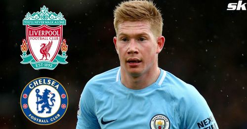 Kevin De Bruyne talks about Manchester City's title battle with Liverpool and Chelsea.