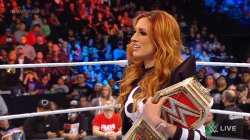 Becky Lynch is the current RAW Women’s Champion.