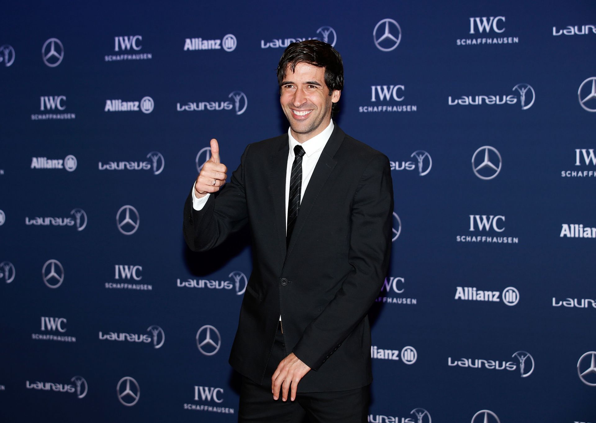 Raul attends the 2016 Laureus World Sports Awards at Messe Berlin on April 18, 2016 in Berlin, Germany