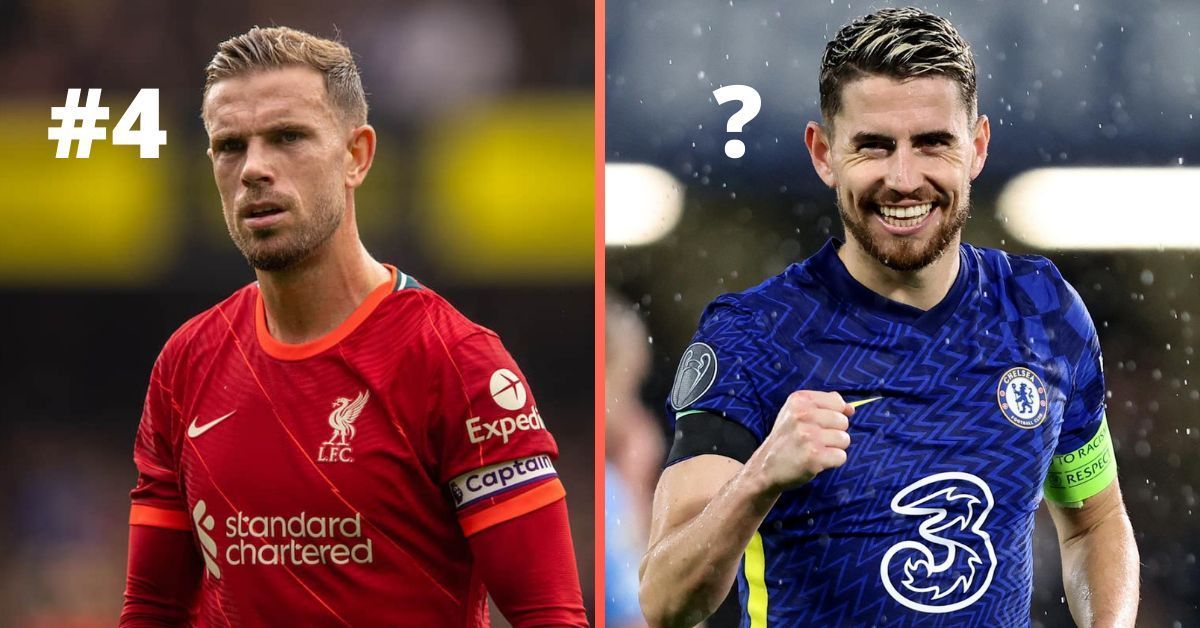 Liverpool&#039;s Jordan Henderson and Chelsea&#039;s Jorginho