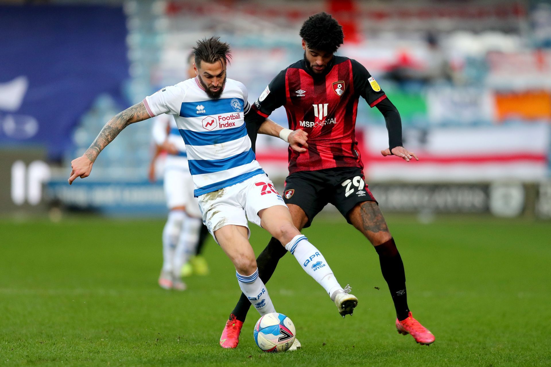 Queens Park Rangers play host to Bournemouth on Monday