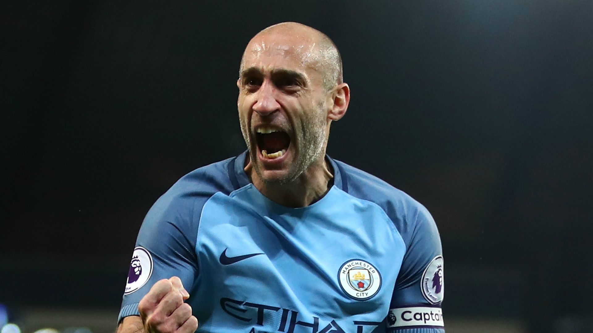 Pablo Zabaleta was a key part of City's backline in the 2010s.