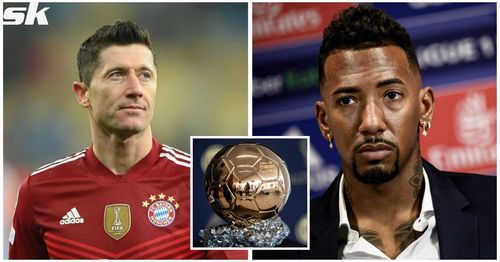 Jerome Boateng became the latest to support Robert Lewandowski's claim to the 2021 Ballon d'Or.