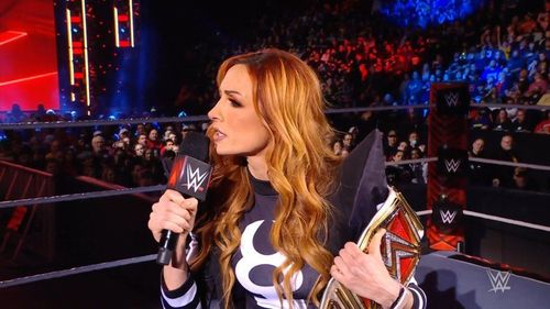 Becky Lynch didn't have a great night on RAW