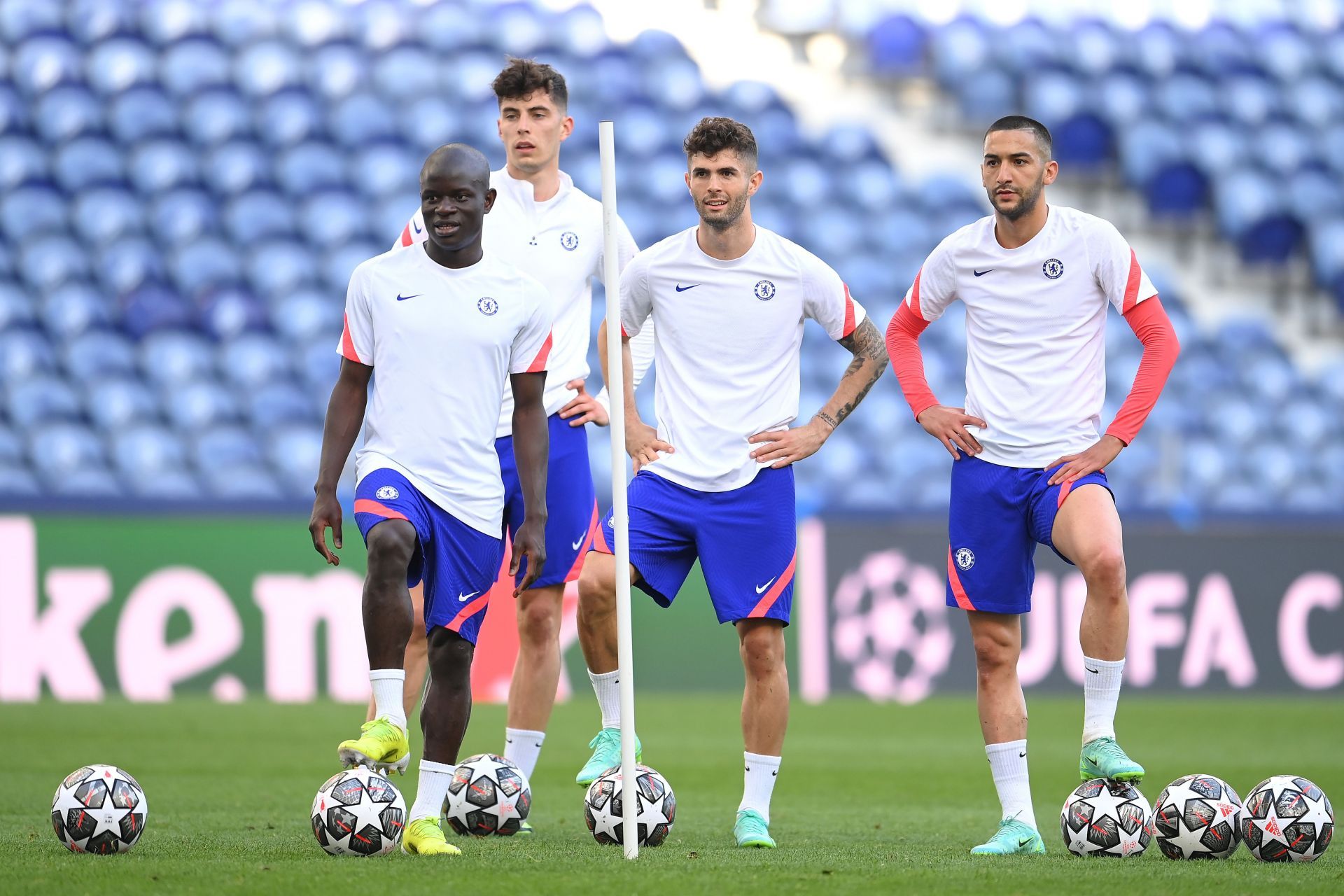 Chelsea FC Training Session and Press Conference - UEFA Champions League Final 2021