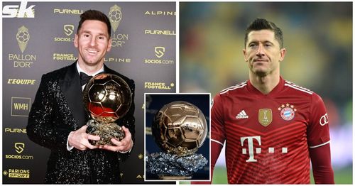 Lionel Messi narrowly beat Robert Lewandowski to claim his 7th Ballon d'Or award