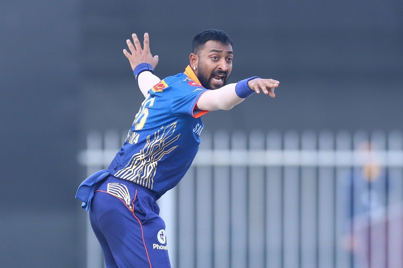 Krunal Pandya was released by Mumbai Indians ahead of IPL 2022 auctions (Credit: BCCI/IPL)