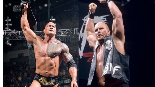 The Rock and Stone Cold Steve Austin were the mainstays of WWE during the Attitude Era