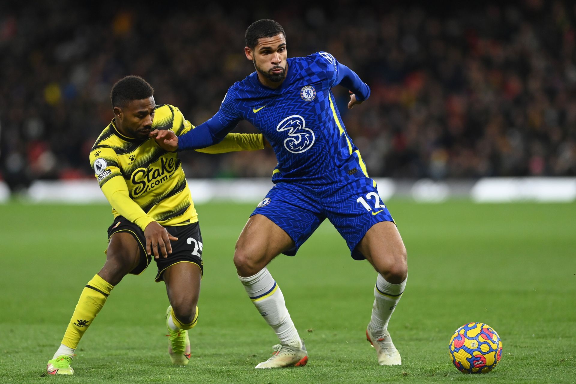 Ruben Loftus-Cheek in action against Watford