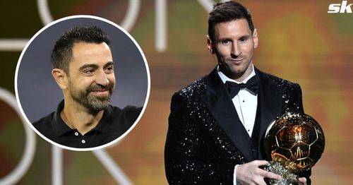 Xavi opens up on Lionel Messi winning the Ballon d'Or.