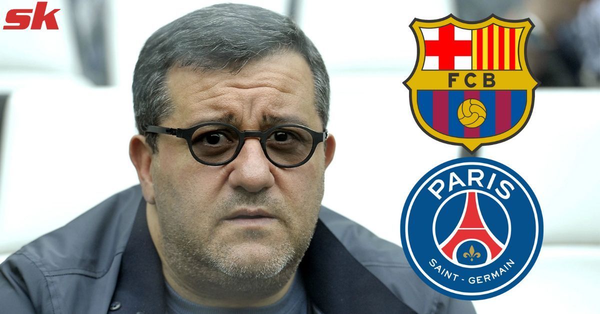 Mino Raiola reportedly offered a PSG midfielder to Barcelona.