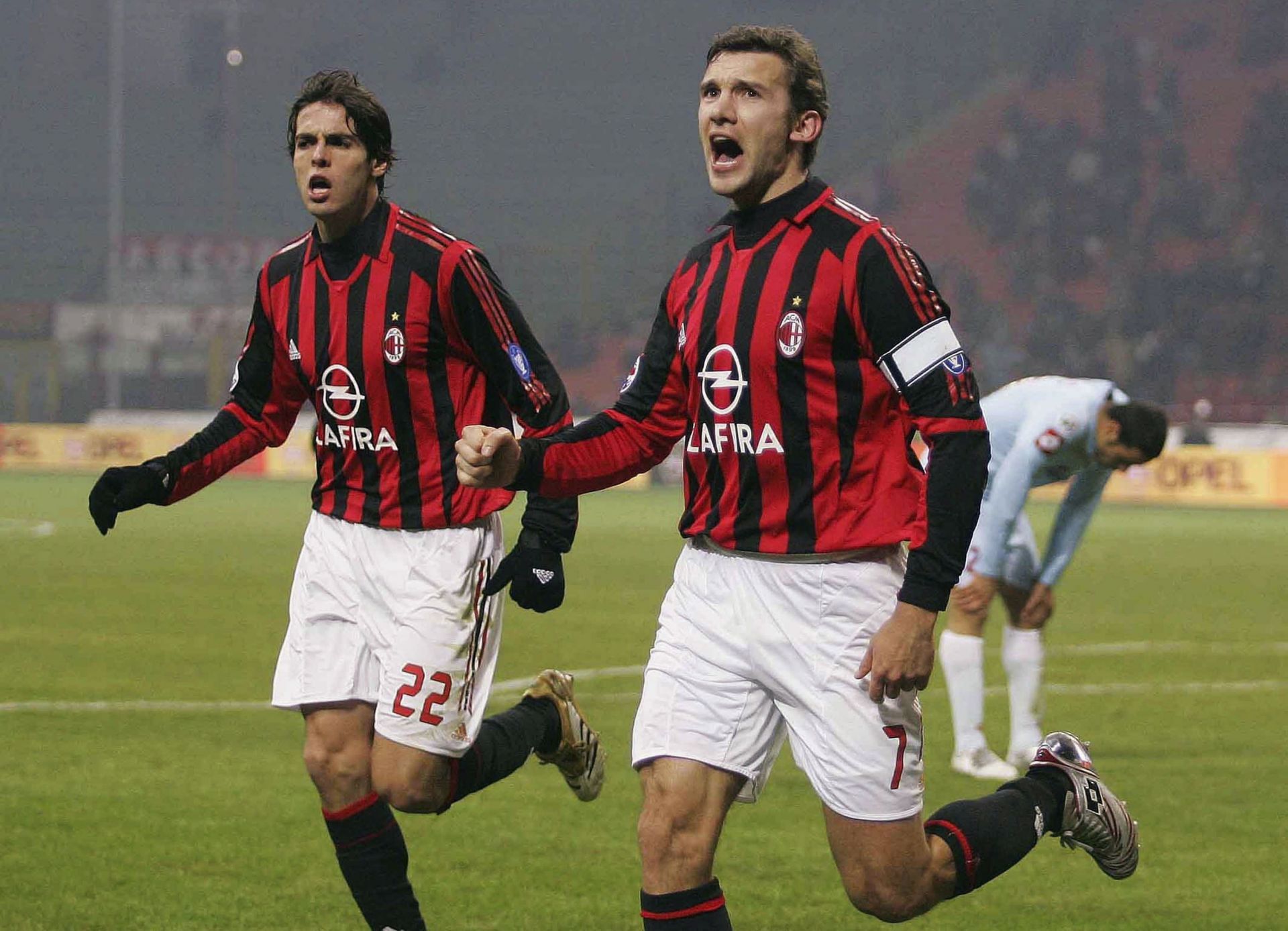 Andriy Shevchenko and Kaka were a delight to watch when they played for AC Milan