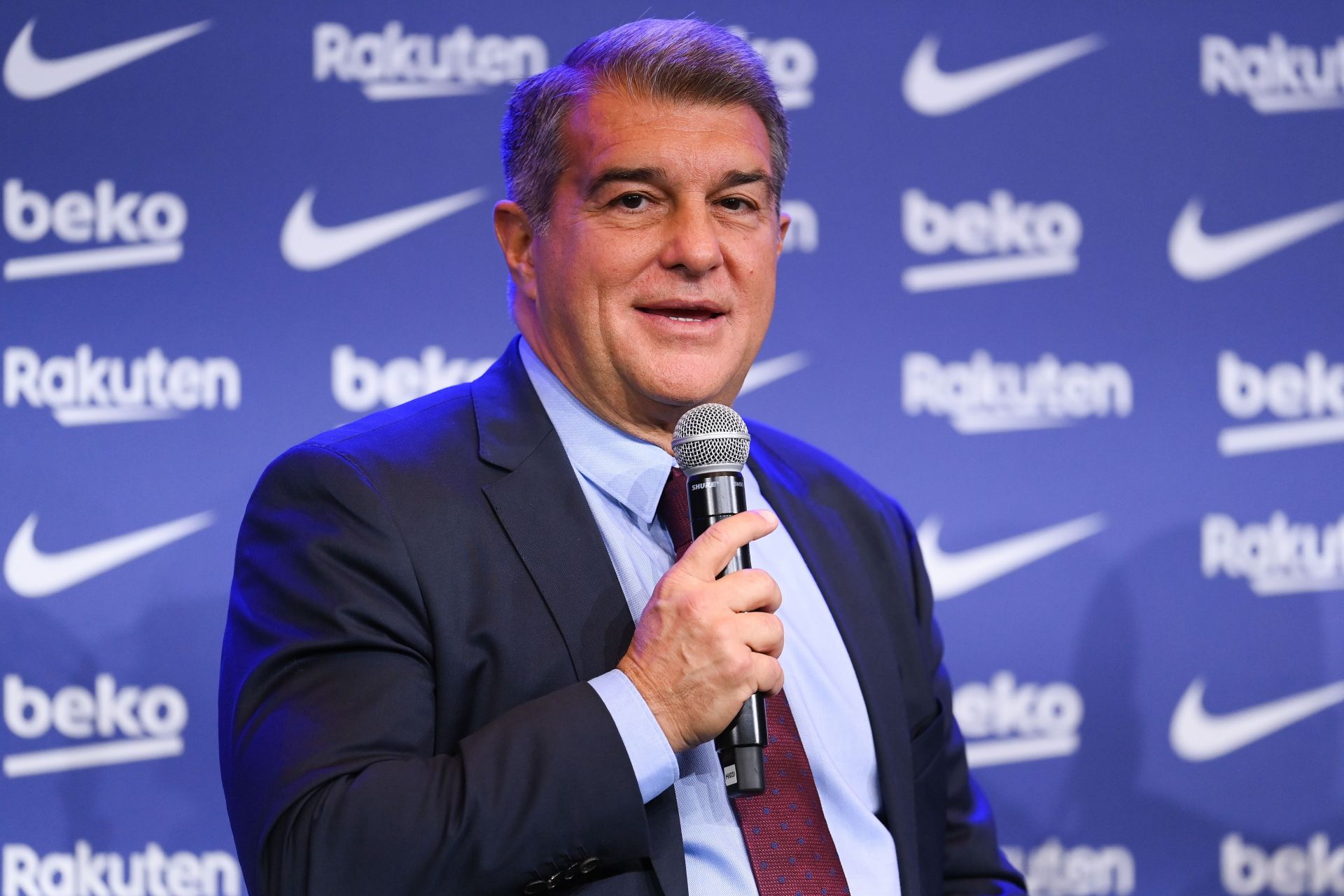 Barcelona president Joan Laporta