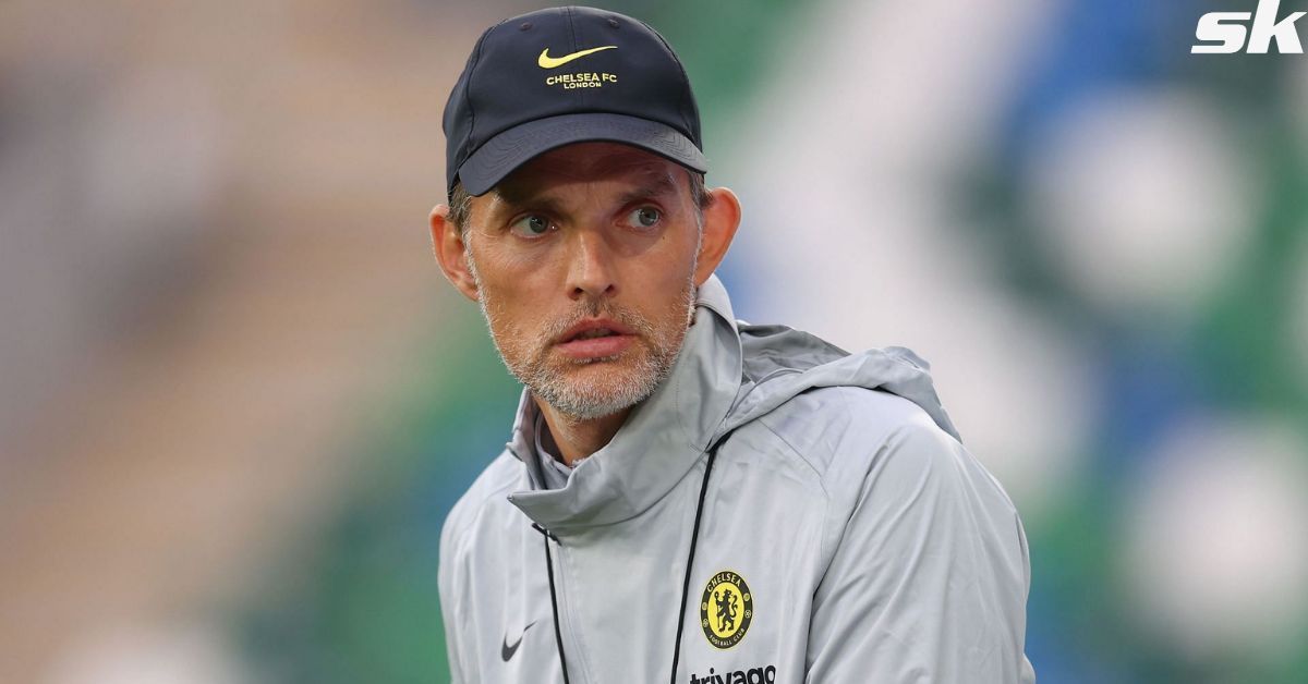 English Premier League club Chelsea&#039;s manager Thomas Tuchel