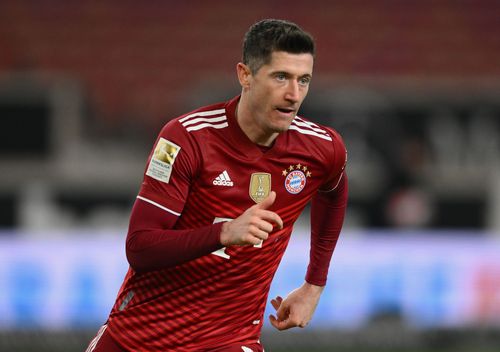 Bayern Munich striker Robert Lewandowski