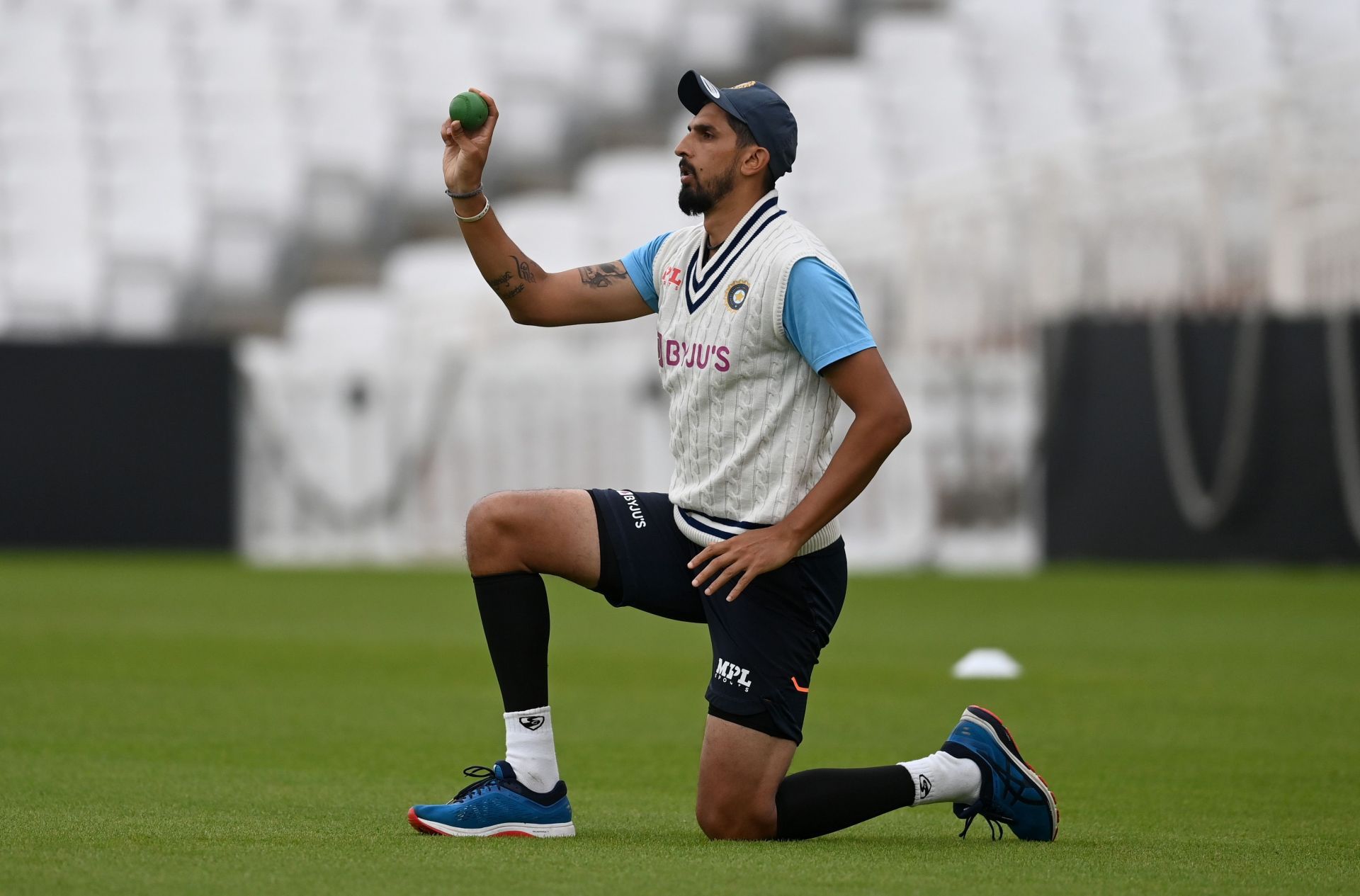 Ishant Sharma during a training session. Pic: Getty Images