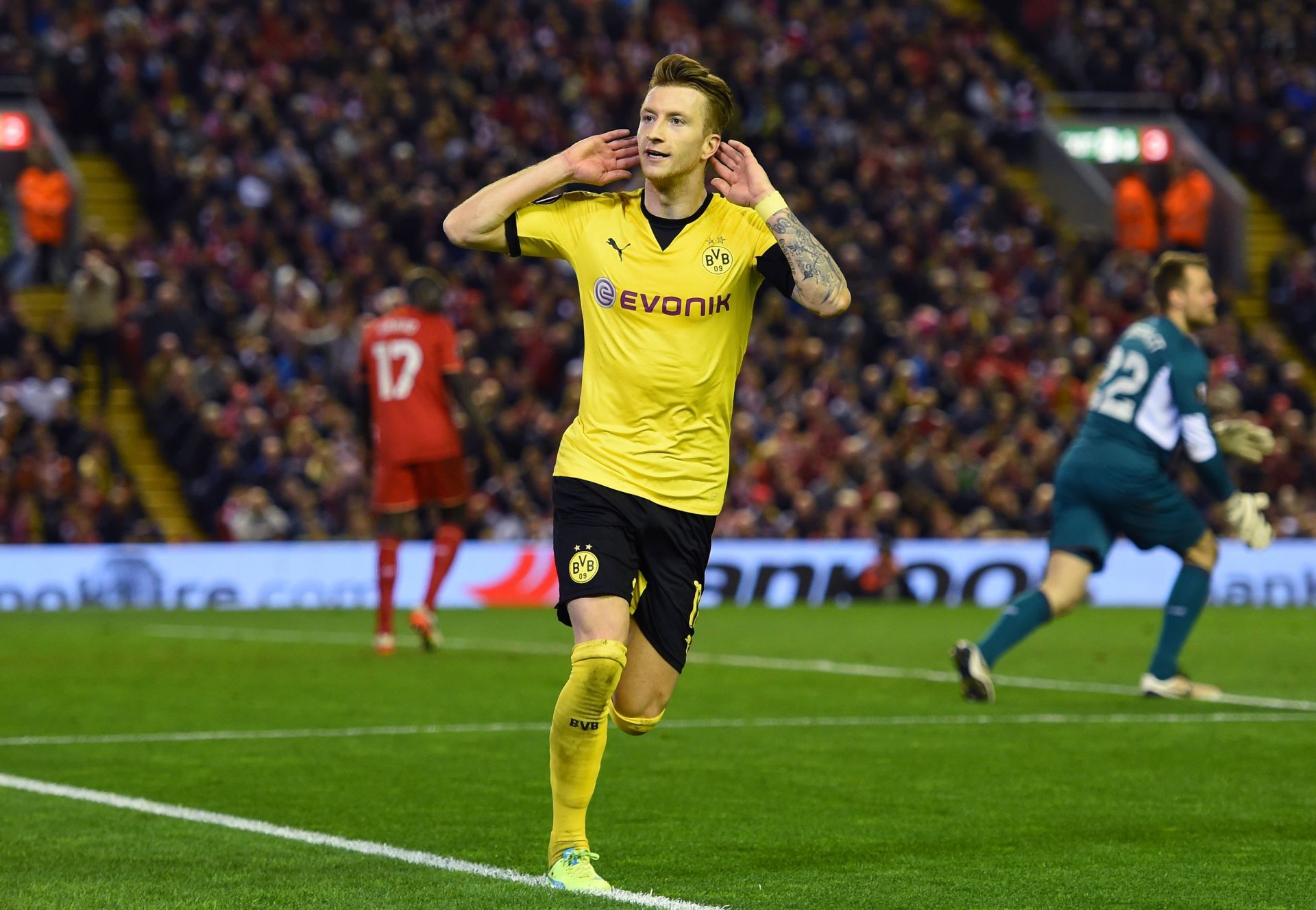 Liverpool v Borussia Dortmund - UEFA Europa League Quarter Final: Second Leg